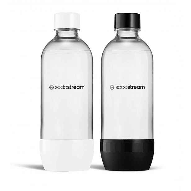 SodaStream - Láhev 1 l, 2 ks, bílá/černá 42007061