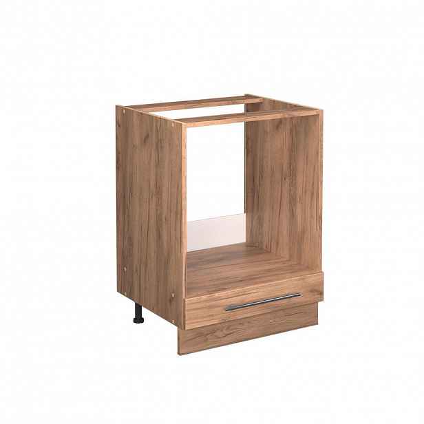Vicco SKŘÍŇKA NA VESTAVĚNOU TROUBU Fame-Line Zlatý mocný dub 60 cm , PD Mramor