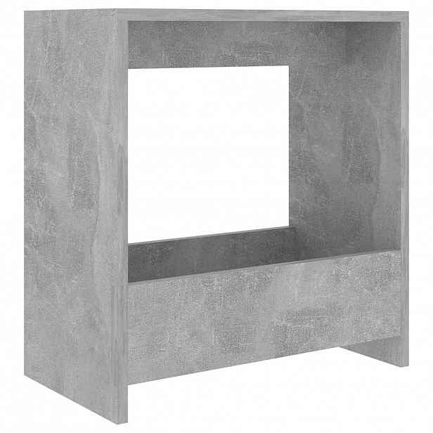 vidaXL Odkládací stolek betonově šedý 50 x 26 x 50 cm kompozitní dřevo