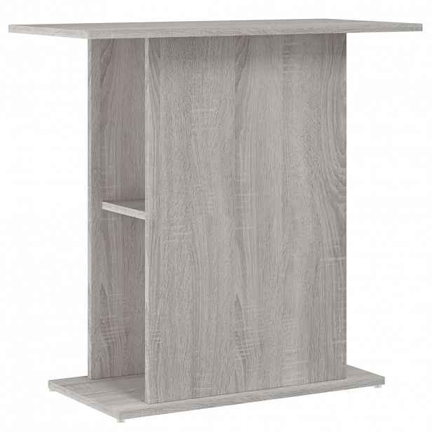 vidaXL Stojan na akvárium šedý sonoma 75x36x72,5 cm kompozitní dřevo