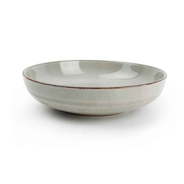 Zelený hluboký  talíř z kameniny ø 22 cm Artisan – Salt&Pepper