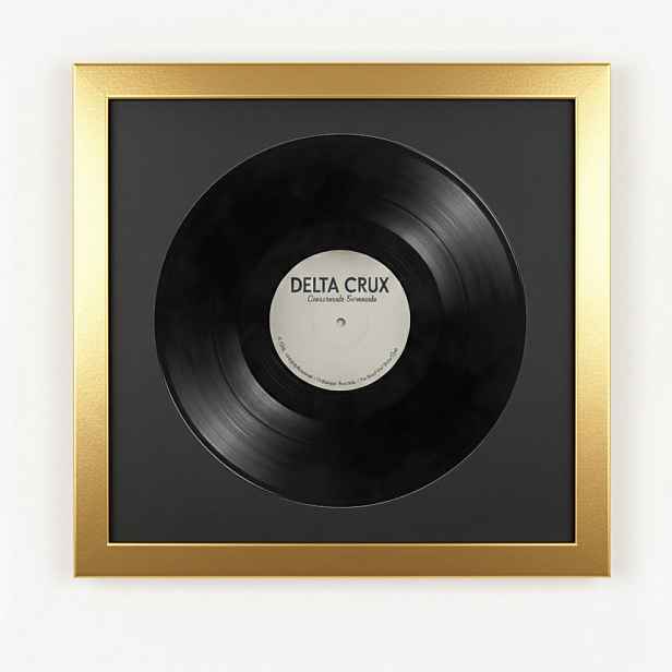 K-Möbel RÁM NA GRAMOFONOVÉ DESKY 40/40 na vinylovou desku