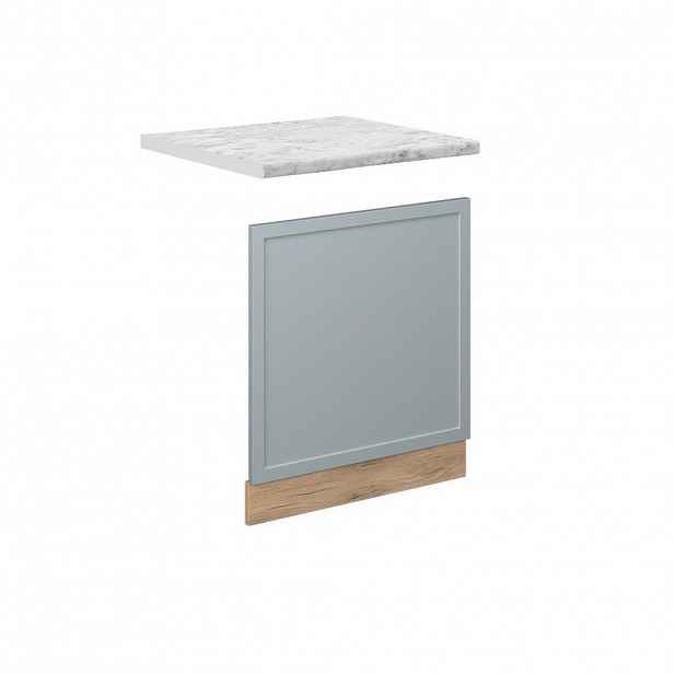 Vicco PŘEDNÍ PANEL Fame-Line Světle modrošedá 60 cm , PD Mramor