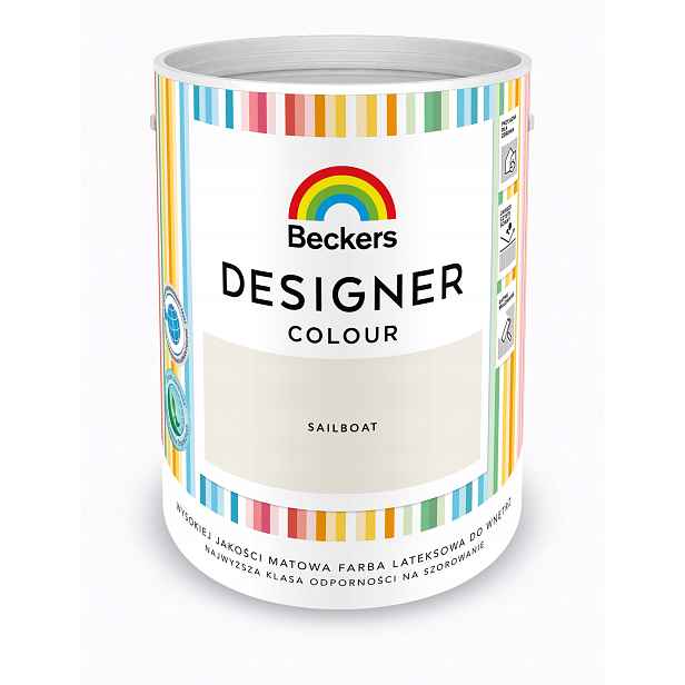 Beckers Designer Colour 5L Mat Odstín Plachetnice (Sailboat)