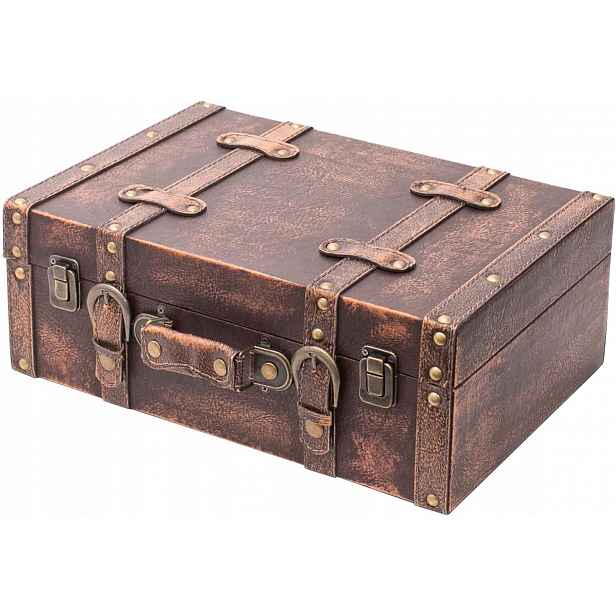 Vintage Retro Kufr 38 × 26 × 13 CM