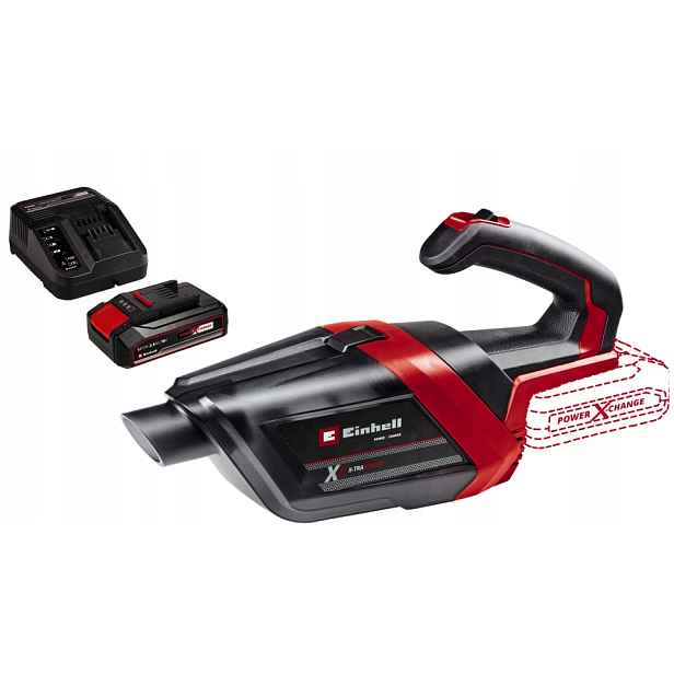 Einhell Vysavač Te-hv 18/06 Sada Akumulátor 2,5AH Pxc 18V