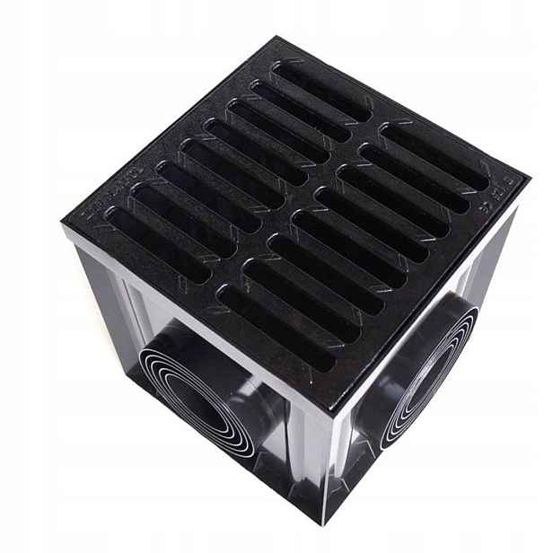 Revizní šachta 300 x 300 mm s litinovou mřížkou C250 25t