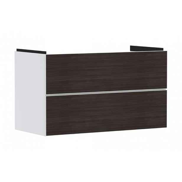 Skříňka pod umyvadlo bez umyvadla Hansgrohe Xevolos E 98x57,5x47,5 cm bílá matná 54181730