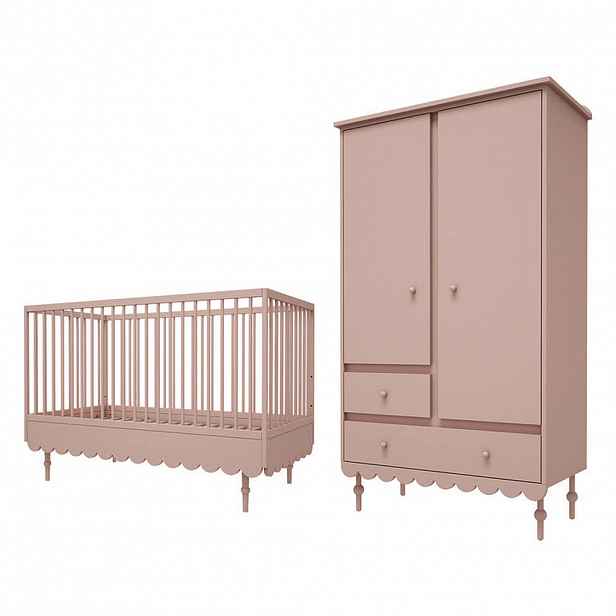 Petits-meubles POKOJ PRO MIMINKO 2DÍLNÝ Babushka Rose