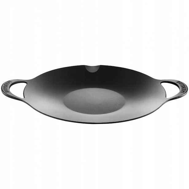 Buydeem Hliníková Pánev Na Gril 36 CM CP101 Černá Na Oheň
