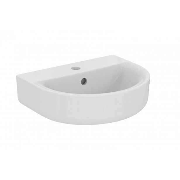 Ideal Standard Connect - Umývátko 45x36 cm, s přepadem, otvor pro baterii, Ideal Plus, bílá E7968MA