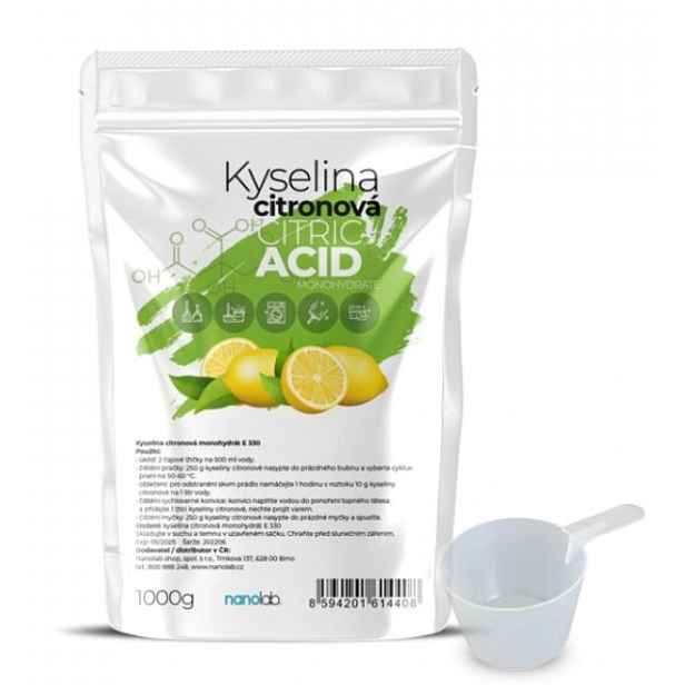 Nanolab Kyselina citronová 1 kg