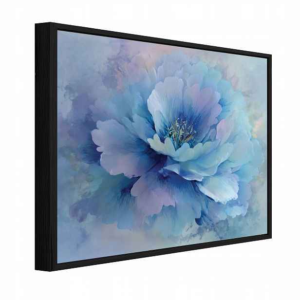 Obraz V Rámu Květiny Modré Chabry Do Předsíně Jídelny Kuchyně 60x40