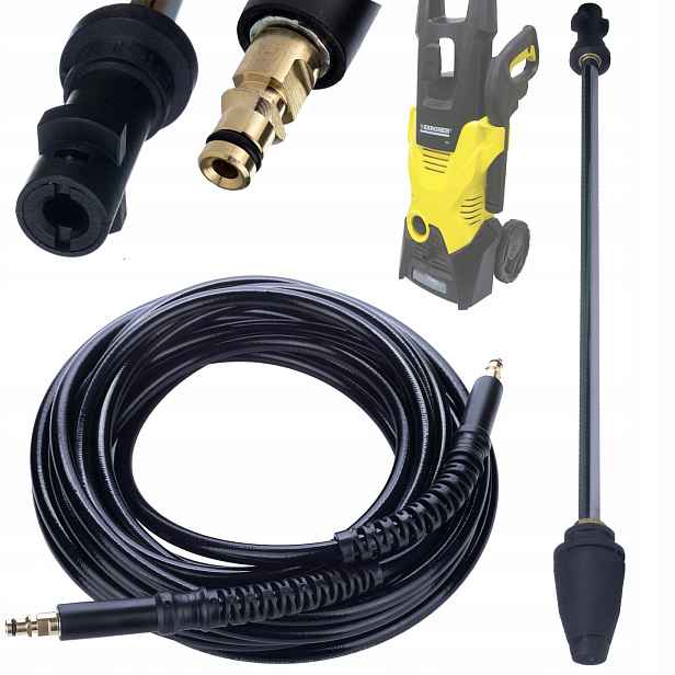 Hadice 10 M Karcher K2 K3 K4 K5 K6 Tlaková Myčka Turbo Rotační Lanka