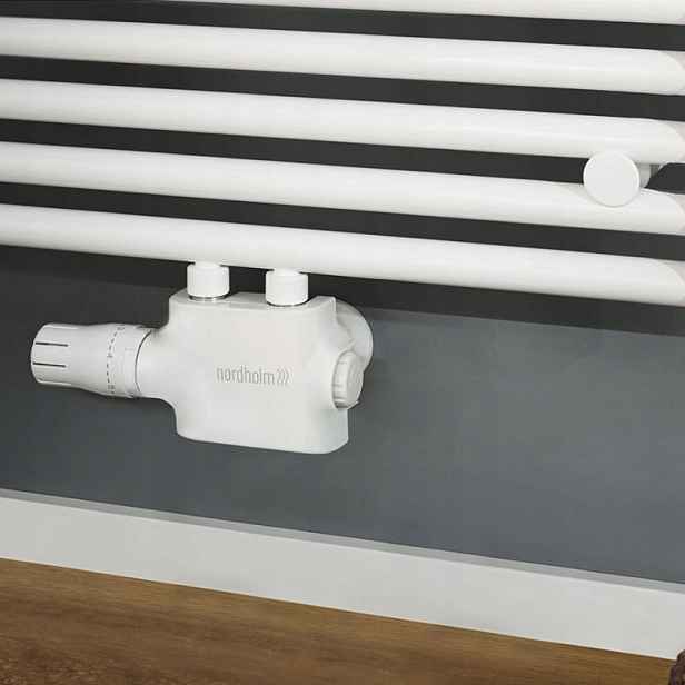 Set Reverzibilního Radiátorového Ventilu Duoplex Nordholm TwinReg Genesis