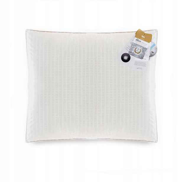Amz Polštář Silver 90% husí peří 50x60 stříbrná nit