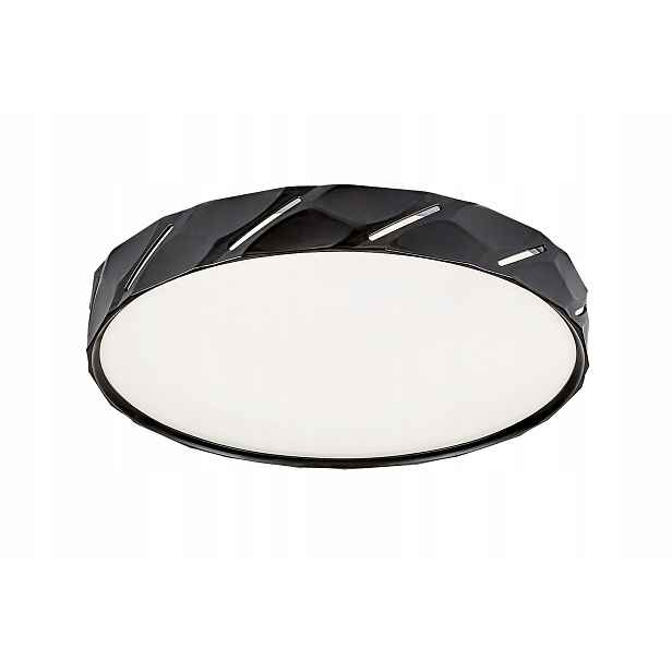 Stropní Svítidlo 39 cm Led 25W černý matný kulatý Nessira 71120 Rabalux
