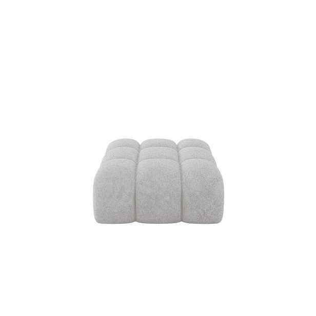ALTDECOR TABURET OLEA-PUF 91x87x44 cm Šedá Žinylka