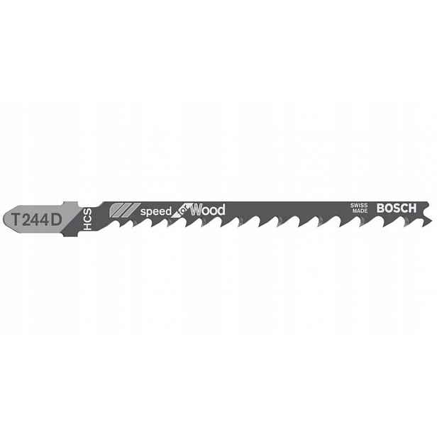 Bosch Pilový List Do Přímopřísé Pilky T244D 100 Kusů
