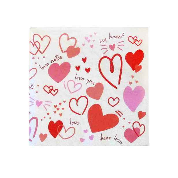 KITCHISIMO UBROUSKY SRDCE 3VRSTVÉ 33X33CM