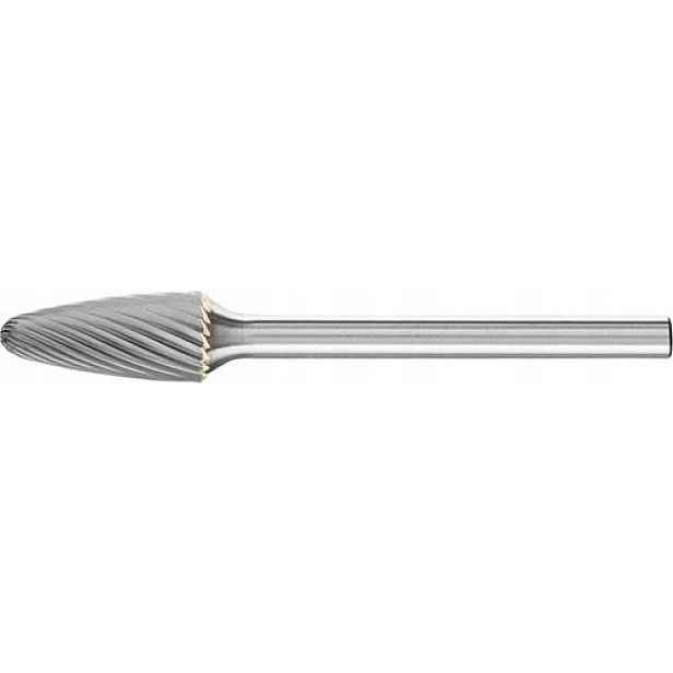 Malý stopkový fréz, obloukově zaoblený 0613 5 3 mm 6x13 mm Pferd