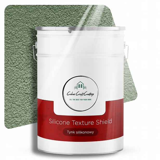 Silikonová omítka 2.0MM Beránek Zelená 25KG F476