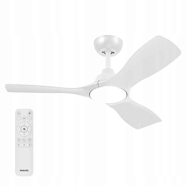 stropní svítidlo Led s Větrákem Stropní Ventilátor 106 cm Fixed Blade