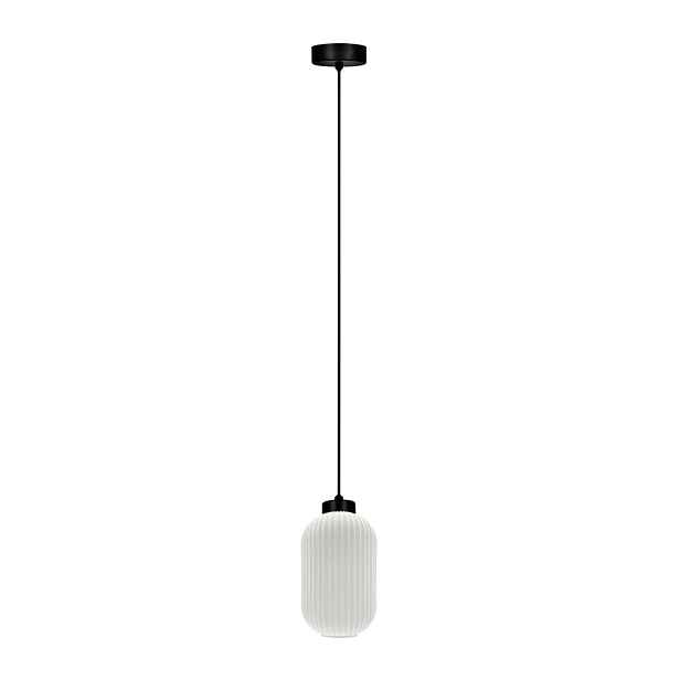 Závěsná lampa s rýhovaným stínidlem Vilar K-5730