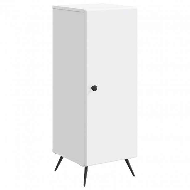 vidaXL Servírovací skříň Bílá 33 x 34,5 x 90 cm Kompozitní dřevo