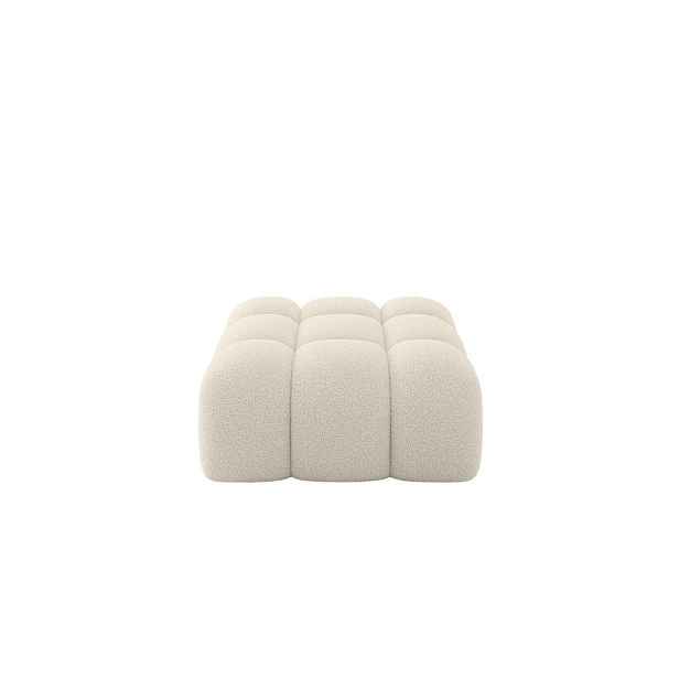 ALTDECOR TABURET OLEA-PUF 91x87x44 cm Béžová Buklé
