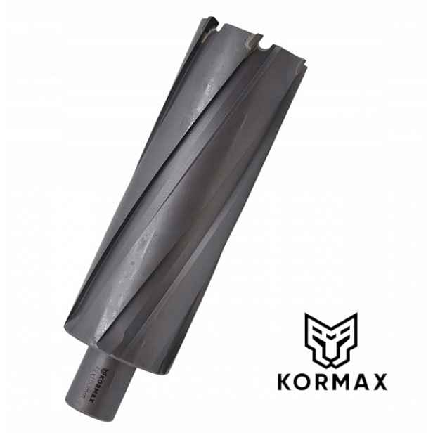 Karbidová trepanační fréza 43 x 100 mm vrták 43 x 100 Weldon Kormax
