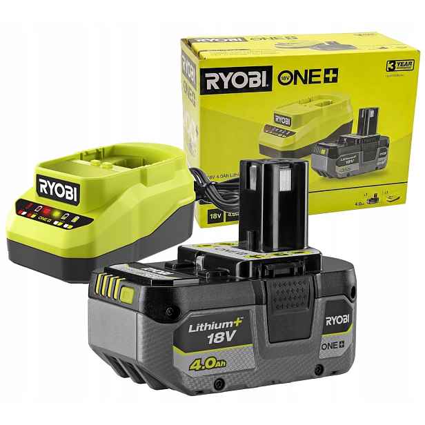 RC18120A-140X Akumulátor One+ 4.0 Ah nabíječka
