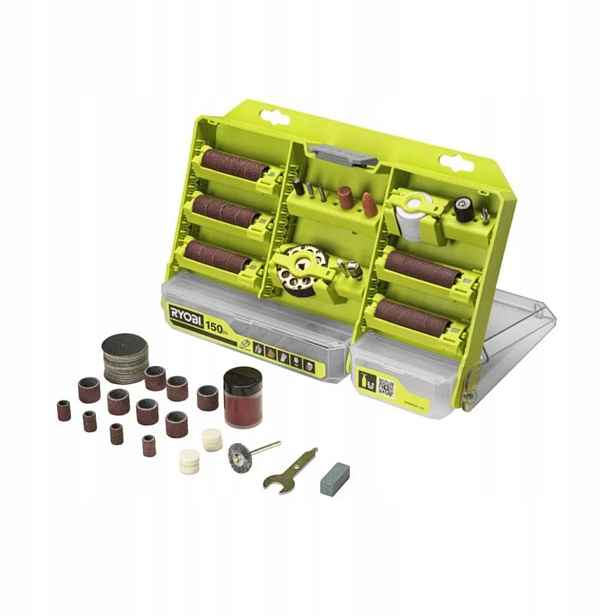 Ryobi Univerzální Sada Příslušenství 150 Ks Twist Lock RAR800K-150