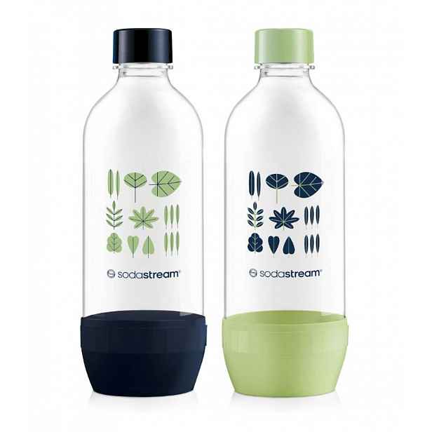 SodaStream - Láhev 1 l, 2 ks, modrá/zelená 42007122