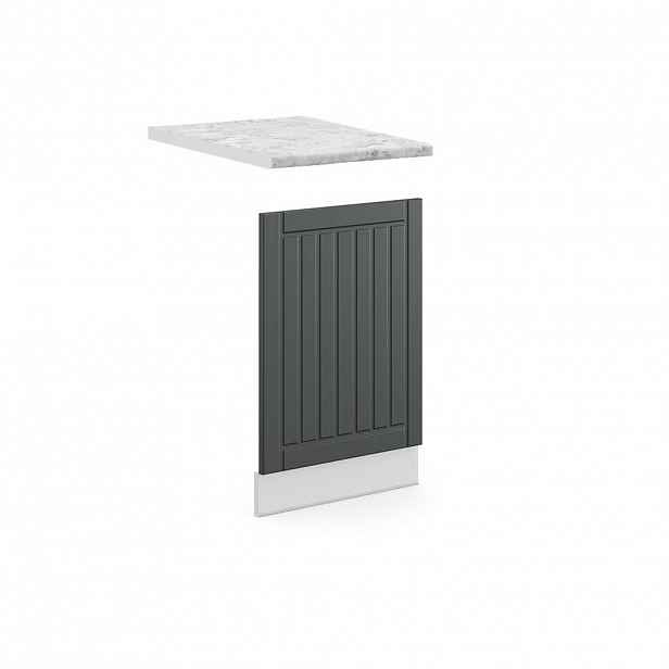 Vicco PŘEDNÍ PANEL Fame-Line Antracitový venkovský dům 45 cm , PD Mramor