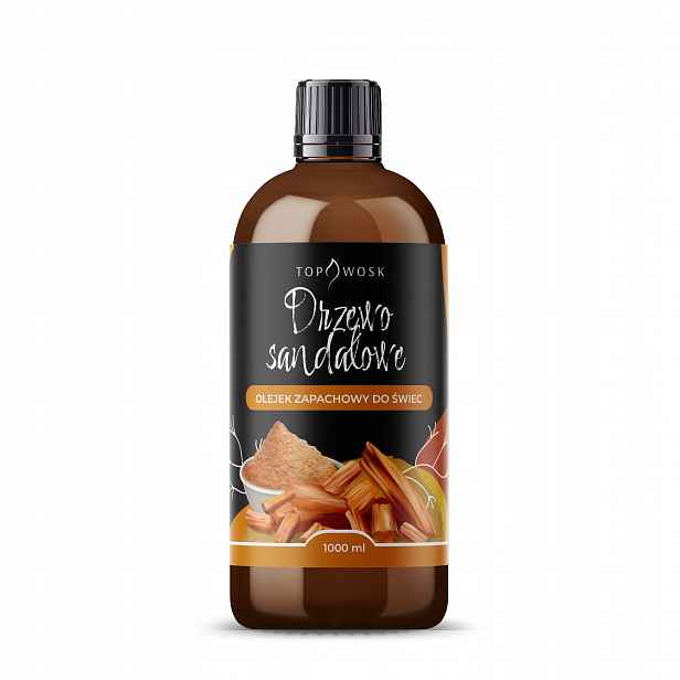 Vonný olej na svíčky Santalové Dřevo 1000 ml