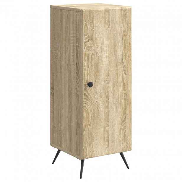 vidaXL Servírovací skříň Dub sonoma 33 x 34,5 x 90 cm Kompozitní dřevo