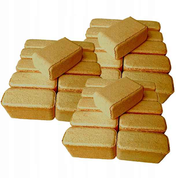 Briketa z dřevěných pilin Dubový listnatý opál 28 kostek 28 kg Transwood