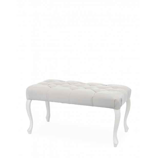 Čalouněná lavice Ludvík Chesterfield 45x90