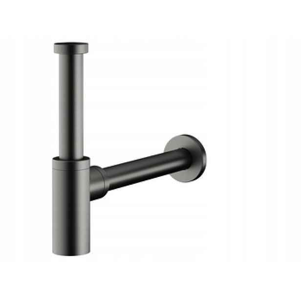 Kfa Umyvadlový Sifon Lahvový Kulatý, Pvd Gun Metal Grey