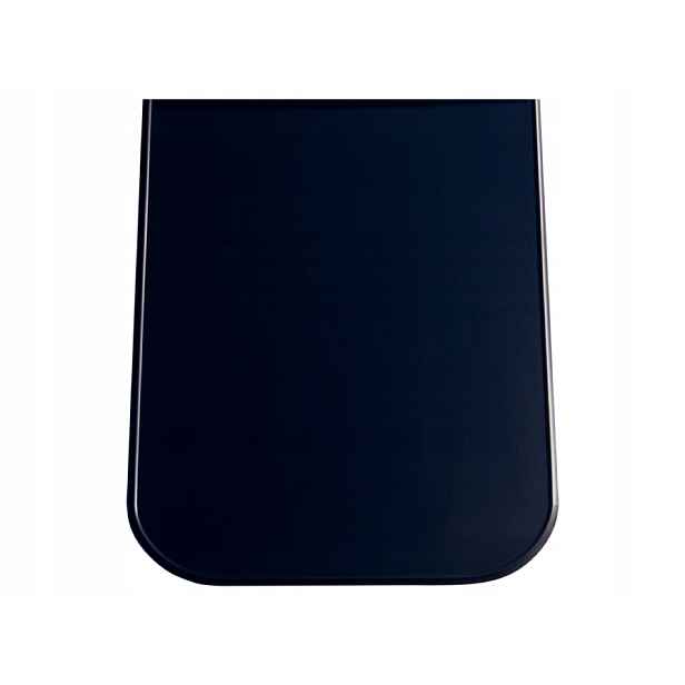 plech pod kamna ocel černý mat 50x80 cm A