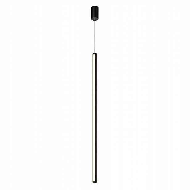 Tubo závěsná lampa 80 cm podlouhlá Led 10W tuba černá