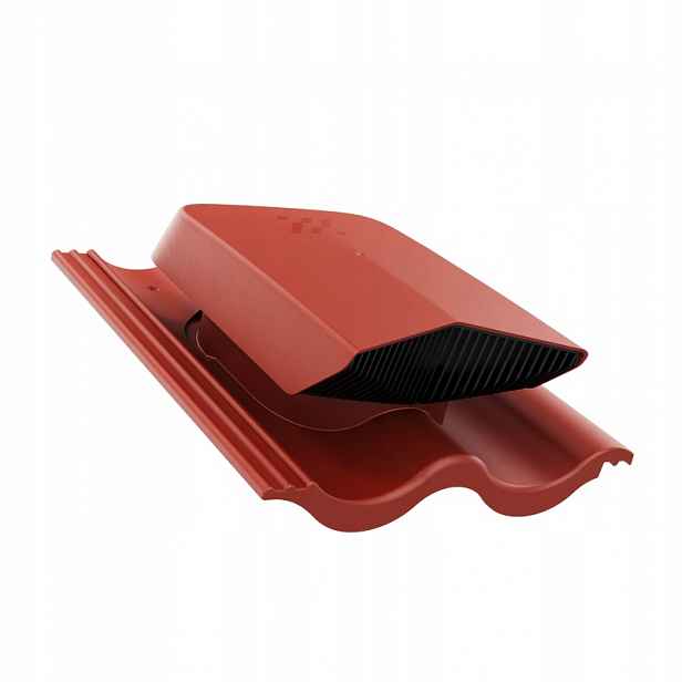 Ventilační střešní ventilátor Benders Palema Červený Terakota