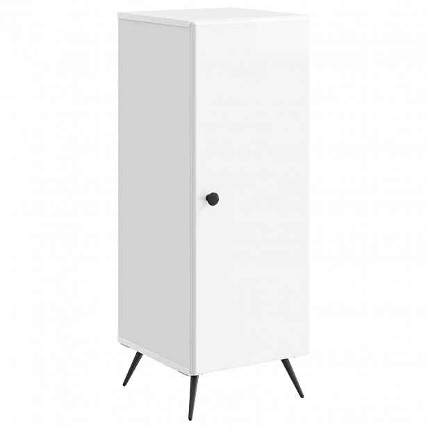 vidaXL Servírovací skříň Bílá s vysokým leskem 33 x 34,5 x 90 cm