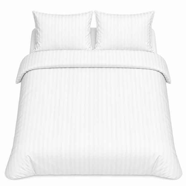 Damašek 1 cm Hotelové povlečení 240 x 220 cm 2x povlak na polštář Expresní Zámek