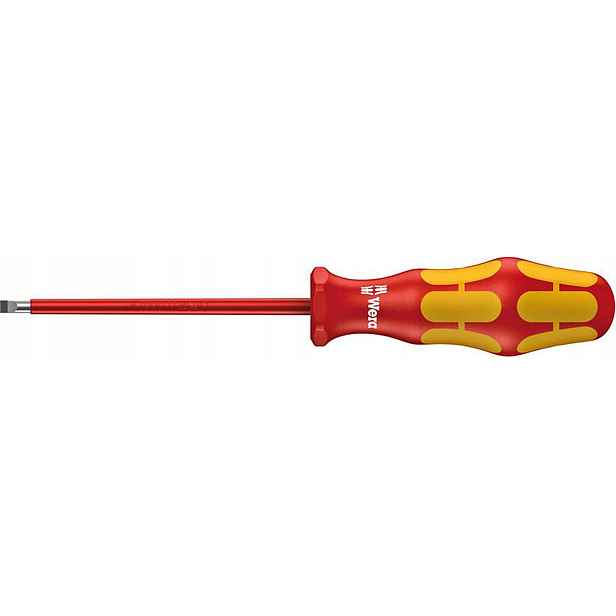 Šroubovák plochý izolovaný 10,0 x 200 mm 1000 V pro elektrikáře 006140 Wera