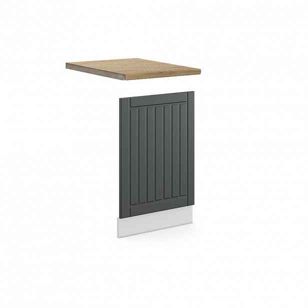 Vicco PŘEDNÍ PANEL Fame-Line Antracitový venkovský dům 45 cm , PD Dub
