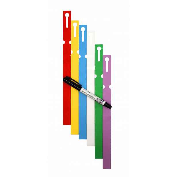 Marker II+ Etikety 6 Barevné smyčkové pro popis rostlin 300x20 mm (20x300) 600