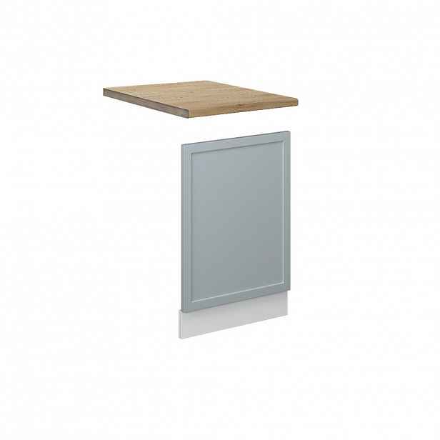 Vicco PŘEDNÍ PANEL Fame-Line Světle modrošedá 45 cm , PD Dub