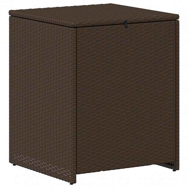 vidaXL Cushion box 55 x 55 x 69 cm ocel